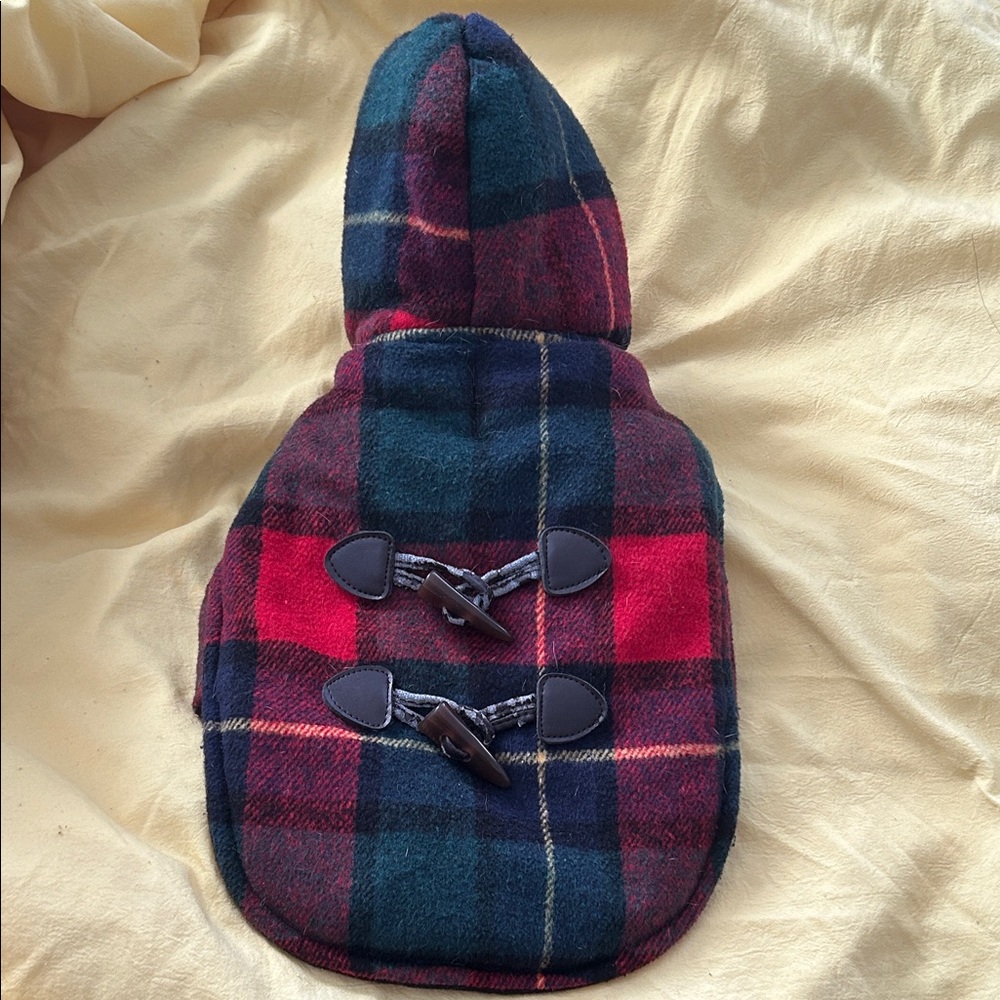 Checkered Dog Coat